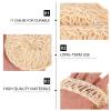 Ciieeo 2pcs Sisal Bathing Balls Natural Exfoliating Shower Scrubbers for Gentle Skin Cleansing for Spa and Home Use Beige Handmade Sisal Material view 4