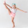 RuffleButts Swim Bow Headband - Vintage Aqua - One Size view 3
