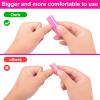 Diesisa Buffer Block Nail File, 100/180 Grit Sponge Nail Buffers for Acrylic Nails, Mini Buffing Block Double Sided for Manicure Tools 30 Count - Pink view 4