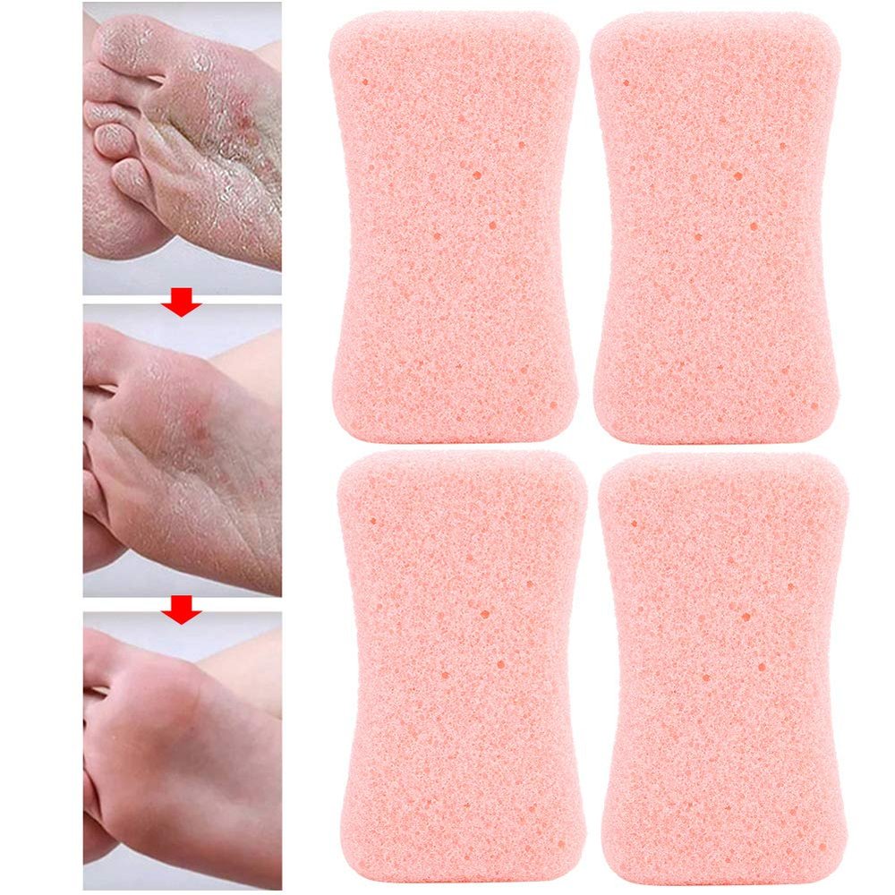 Pumice Stone, 4pcs Foot Pumice Stone Stone Foot Pumices Pedicure Scrubber Pumice Stone For To Remove Dead Skin[]