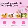 Beauty7 Facial Wax Strips Kit for Hair Removal - Eyebrow Wax Strips at Home - 24 Strip, 4 Calming Oil Wipes for Sensitive All Skin Types for Women view 3