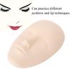 5d Silicone Mannequin Practice Skin Eyebrow Skin Silicone Practice Skin Eyelash Extensions [#2] view 2