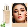 Oulac Foundation Make Up - Skincare Infused With Aloe Leaf and Vitamin E, Medium to High Coverage Liquid Foundation, Vegan 30ml, Shade: Natural 04 view 1