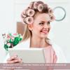 Perfecter Ion Hot PTC Heat Roller, 10pcs Professional Electric Heated Roller Electric Heated Curler Tool with Bag view 2