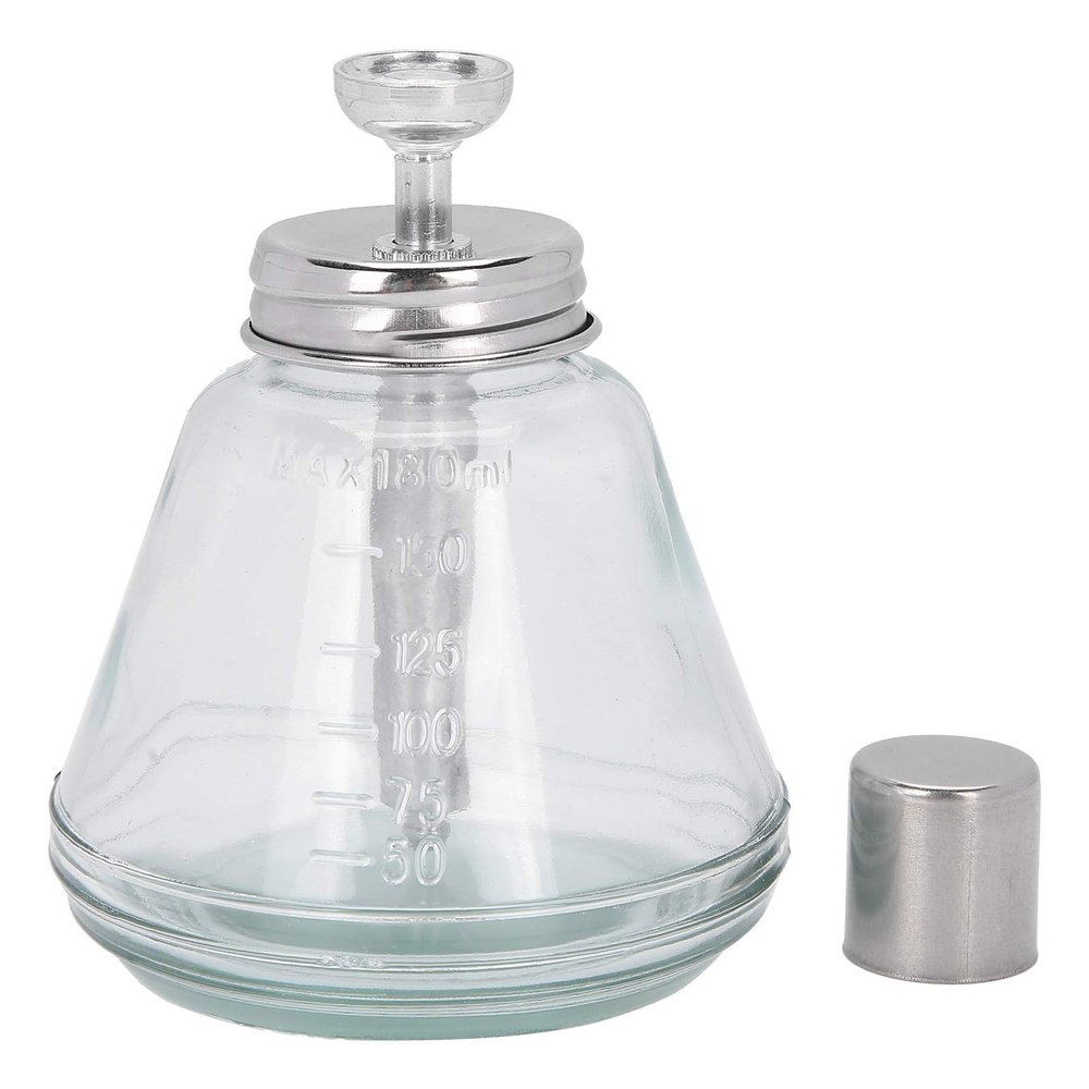 180ml Press Bottle, Press Type Empty Container Push Down Accessory With Top