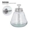 180ml Press Bottle, Press Type Empty Container Push Down Accessory With Top view 3
