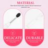 Beaupretty 6pcs Silicone Lip Mask Brush Non-stick Eyeshadow Applicator for Makeup Comfortable Grip for Precise Lip and Gloss Application Tip Design view 4
