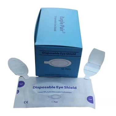 UBDEN 10/20/30/40/50/100 Pair Eye Protection 190nm-11000nm OD7 Disposable Eye Mask For Beauty Guests (20)