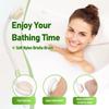 Fanwer 3 in 1 Lotion Applicator for Back Self Elderly & Back Bath Brush for Shower for Men and Women with Long Handle, 18.9in Curved Long Handled Shower Body Brush, Back Scrubber for Shower view 4