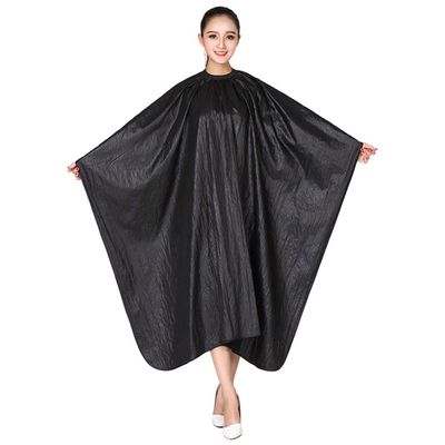 LALAFINA Hairdressing Cape Hair Styling Cloak Salon Apron Haircut Gown Waterproof for Home Use
