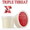 Plant Guru Triple Threat Body Butter 14 oz. - Blend of Shea, Mango & Coconut Oil - 100% Pure Natural Raw Unrefined Moisturizer For Dry Skin, Face And Hair. Great For Lip Balm and Soap Making view 2