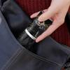 Black Adam Stainless Steel Manicure Pedicure Grooming Beauty Care Travel Kit view 3