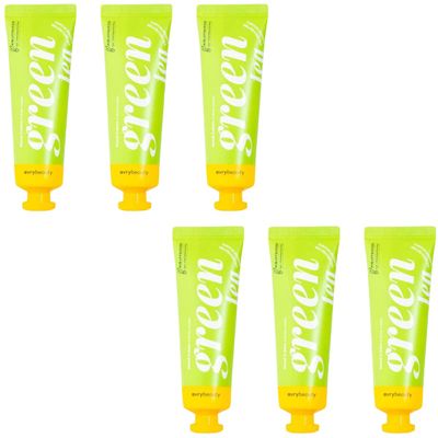 AVRYBEAUTY Green Tea Shea Butter Lotion Set 1.5 oz. - 6 Pack, Shea Butter Lotion for Dry Skin, Vegan Hand Cream for Women & Men