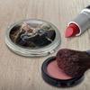 Black Adam Compact Travel Purse Handbag Makeup Mirror view 2