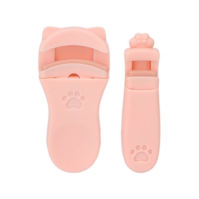 2 Pieces Eyelash Curler Set with Cat Shape Eyelash Comb, Professional Lash Curling Tool for , Easy to Use Eyelash Enhancer for Women Girls, Travel Friendly Beauty Accessories