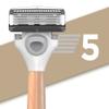 - Hydro 5 Skin Protection Premium Edition Razor - x4 refill blades - Pack of 4 refill blades view 3