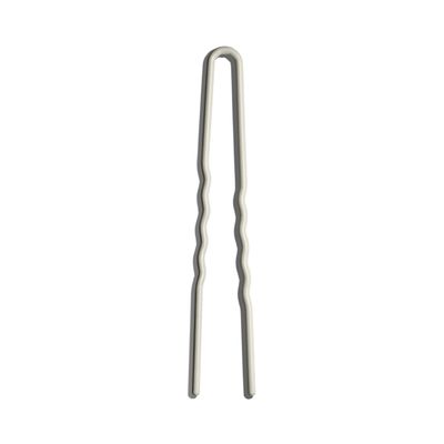 Day Rate Beauty Petite Power Pin (5.5-Inch) U-Shaped French Hair Pin for Buns & Updos Nylon-Coated, Anti-Snag, Hair-Safe Made in USA (Prosecco)