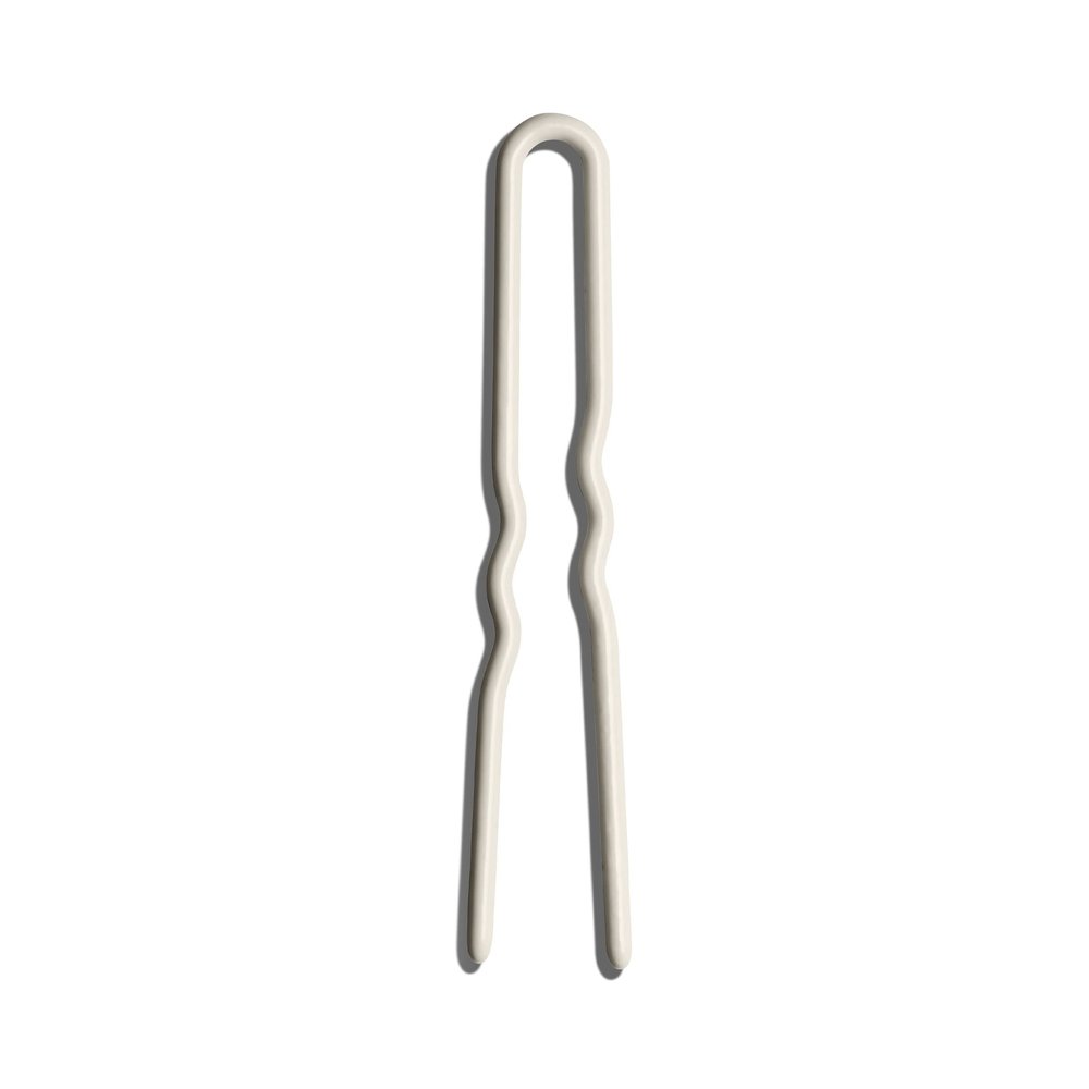 Day Rate Beauty Min Pins (2-Inch, Tube of 12)  Small U-Shaped French Hair Pins for Short Hair, Braids & Updos  Nylon-Coated, Anti-Snag, Hair-Safe  Made in USA (Prosecco)