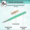 A2Z SCILAB Disposable Sterile Scalpel #11, Training Podiatry & Corn Callous Tools, Precision Carbon-Steel Blades with Plastic Handle - Individual Pouches - Podiatry Pedicure & More - Box of 10 view 3