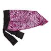 Red by Kiss Kids Satin Braid Bonnet, Comfy Wide Band for Long Hair, Long Braids (Pink Leopard) view 3