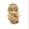 14" Curly Claw Clip Ponytail Temperature Fiber Synthetic Hair Piece Pony Tail Clip On Extension Voluminous Wavy for Women 20 Colors (#R24B Pale Golden Blonde) view 2