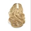14" Curly Claw Clip Ponytail Temperature Fiber Synthetic Hair Piece Pony Tail Clip On Extension Voluminous Wavy for Women 20 Colors (#R24B Pale Golden Blonde) view 3