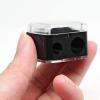 BokWin 5PCS Cosmetic Pencil Sharpener, Makeup Pencil Sharpener, Dual Holes Eyeliner Sharpener for Eyeliner Lipliner Pencils view 3