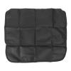 Barber Chair Back Cover,ANGGREK Hair Salon Chair Back Prevent Dirt Salon Chair Protective Cover Chairback Cover for Hair Salon for Wear Black view 1