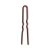 Day Rate Beauty Min Pins (2-Inch, Tube of 12)  Small U-Shaped French Hair Pins for Short Hair, Braids & Updos  Nylon-Coated, Anti-Snag, Hair-Safe  Made in USA (Crimson) view 1