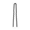 Day Rate Beauty Petite Power Pin (5.5-Inch)  U-Shaped French Hair Pin for Buns & Updos  Nylon-Coated, Anti-Snag, Hair-Safe  Made in USA (Carbon) view 2