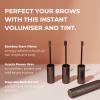INIKA Brow Perfector | Instant Volumiser and Tint to Fill, Shape and Color Brows. Natural Babmoo Fibres, Vegan Ingredients and Dual Ended Custom Brush Head. Birch view 2