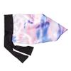 Red by Kiss Kids Satin Braid Bonnet, Comfy Wide Band for long hair, long braids (Tie Dye Pink/Purple) view 3