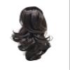14" Curly Claw Clip Ponytail Temperature Fiber Synthetic Hair Piece Pony Tail Clip On Extension Voluminous Wavy for Women 20 Colors (#2 Natural Black) view 2