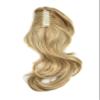 14" Curly Claw Clip Ponytail Temperature Fiber Synthetic Hair Piece Pony Tail Clip On Extension Voluminous Wavy for Women 20 Colors (#R24H613 Pale Golden Blonde & Light Bleach Blonde) view 3