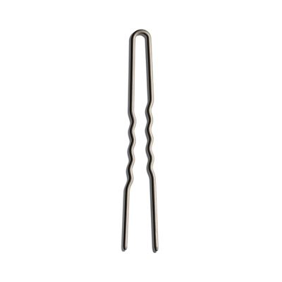Day Rate Beauty Foundation Pins (3-Inch, Tube of 12) U-Shaped French Hair Pins for Buns, Chignons & Updos Nylon-Coated, Anti-Snag, Hair-Safe Made in USA (Dove)
