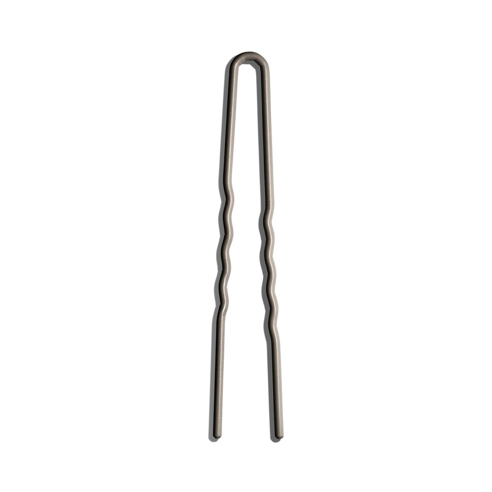 Day Rate Beauty Petite Power Pin (5.5-Inch)  U-Shaped French Hair Pin for Buns & Updos  Nylon-Coated, Anti-Snag, Hair-Safe  Made in USA (Dove)