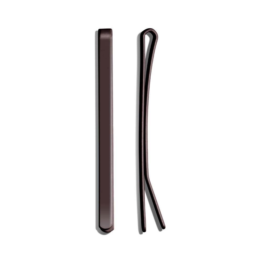 Day Rate Beauty Hero Pins (2-Inch, Tube of 12) Professional Bobby Pins for Secure Buns & Updos Nylon-Coated, Anti-Snag, Color-Matched, Hair-Safe Made in USA (Cocoa)