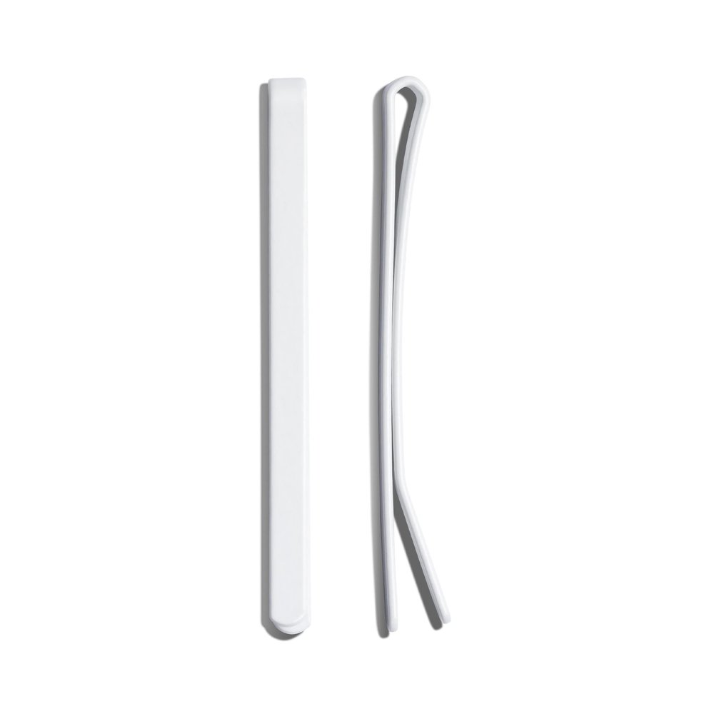 Day Rate Beauty Hero Pins (2-Inch, Tube of 12) Professional Bobby Pins for Secure Buns & Updos Nylon-Coated, Anti-Snag, Color-Matched, Hair-Safe Made in USA (Ivory)