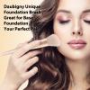 Makeup Brushes,Daubigny 16Pcs Silver Premium Synthetic Makeup Brush Set with Professional Foundation Brushes Powder Concealers Eye shadows Blush Makeup Brush for Perfect Makeup(Pink) view 2
