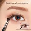 Eyeliner Brush Fine Angled Eye Liner Makeup Brush -Ultra Thin Slanted Flat AngleE34 view 2