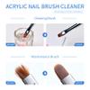 SULLMAR Nail Brush Cleaner 5fl.oz 150ml Nail Brush Cleaner And Conditioner Quickly Clean Nails Art Brush Acrylic NailBrush DIY Salon At Home view 2