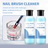 SULLMAR Nail Brush Cleaner 5fl.oz 150ml Nail Brush Cleaner And Conditioner Quickly Clean Nails Art Brush Acrylic NailBrush DIY Salon At Home view 4