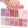 BOWKUAL 500PCS Gel Nails Tips False Nail Tips Full Cover Long Coffin Nails with Box for Nail Design view 1