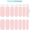 BOWKUAL 500PCS Gel Nails Tips False Nail Tips Full Cover Long Coffin Nails with Box for Nail Design view 3