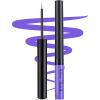 DekRion Liquid Eyeliner, Matte Colored Eyeliners, Purple Eyeliner, White Black Red Brown Green Waterproof High-pigmented Colorful Eyeliners Eye Makeup,1PC Purple view 1