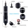 Tattoo Machine Kit Cordless Tattoo Power Supply RCA Interface Rotary Tattoo Pen Kit For Body Art Permanent Makeup Pen Machine Tattoo Supply Eyebrow Tattoo,B view 2