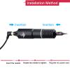 Tattoo Machine Kit Cordless Tattoo Power Supply RCA Interface Rotary Tattoo Pen Kit For Body Art Permanent Makeup Pen Machine Tattoo Supply Eyebrow Tattoo,C view 4