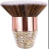 NIUBB Professional Candy Color Fluffy Powder Blush Brush Chubby Portable Seamless Cosmetic Beauty Tool for Makeup (Color : D) view 1