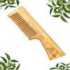 WITSOUL Neem Wood Comb/Anti-Dandruff Comb For Men And Women/Brown color/ (SET OF 4) view 3