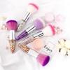 NIUBB Professional Candy Color Fluffy Powder Blush Brush Chubby Portable Seamless Cosmetic Beauty Tool for Makeup (Color : F) view 4